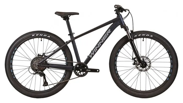 Велосипед подростковый 26" Winner Solid FX Black (2025)