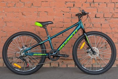 Велосипед підлітковий 24 "- Avanti RIDER DISK зелений