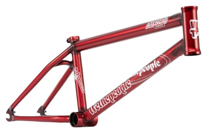 Рама WeThePeople TRIGGER 20.5"TT matt translucent red (красная)