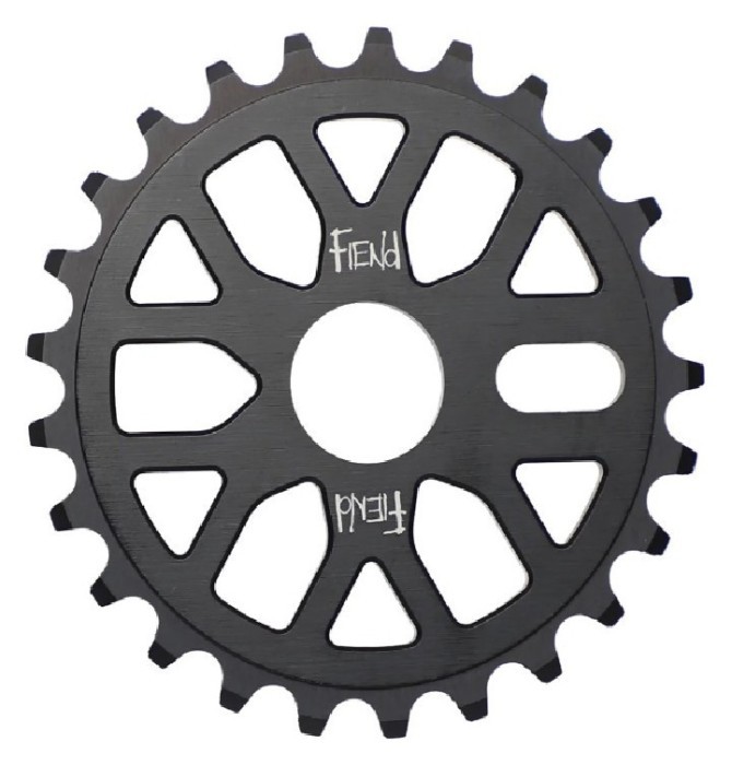 Зірка Fiend Omicron 25T чорна (для BMX), укр, укр