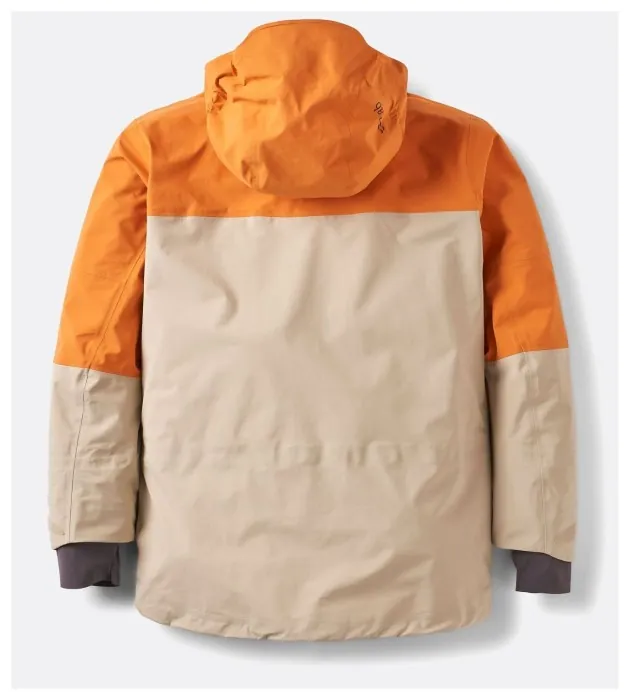 Мембранная женская куртка Rab Bigline Jacket Wmns, Dark Melba/Dark Pebble, 12