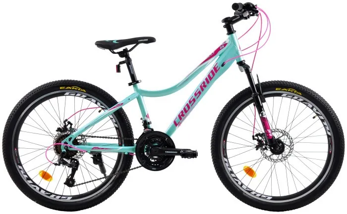 Велосипед CROSSRIDE 24 MTB ST "MOLLY LADY", Зеленый