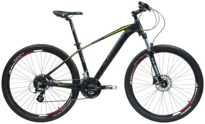 Велосипед Ardis 27,5 MTB AL "TUCAN" Гідравліка 27 шв., Чорно-зелений