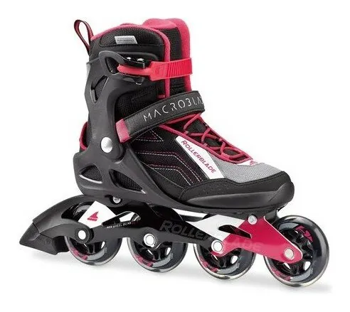 Роликові коньки для дорослих Rollerblade MACROBLADE 80 W 42 (10US) 270мм Black/cherry (07735100 9V1) O (270мм)