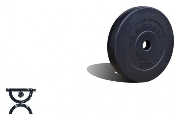 20 кг (4x5) дисков, покрытых пластиком (31 мм)