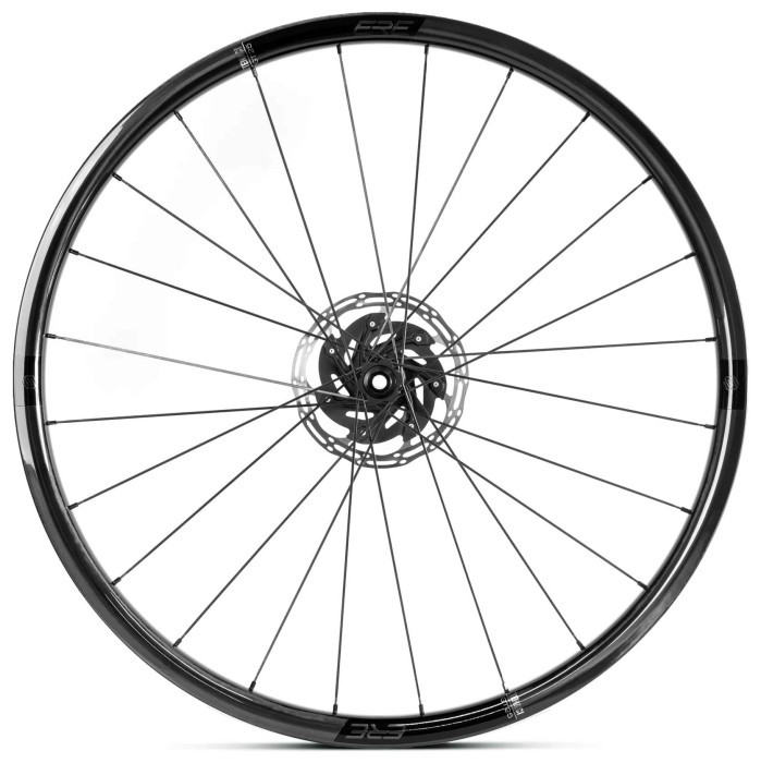 Колесо пров. + задн. 28" ERE TENACI GT25 CARBON, Gravel, 100x12/142x12, CL, MS12, tubeless, чорний сатин