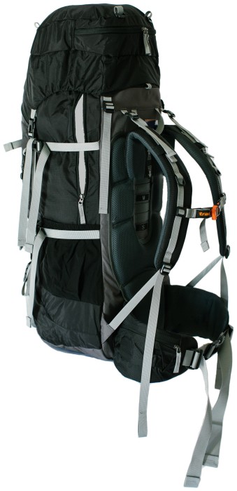 Рюкзак Tramp Ragnar туристический черный 75+10л UTRP-044