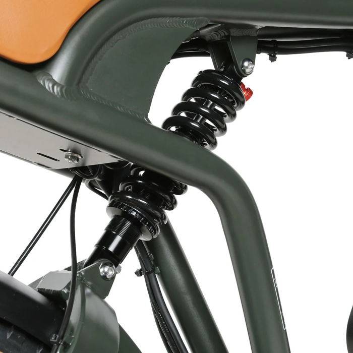 Электровелосипед SAMEBIKE M20 III (2000 Вт; 36 А*ч; 48 В), колеса 20", с ручкой газа, зеленый