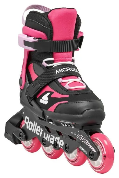 Ролики Rollerblade Microblade black-pink (тест)