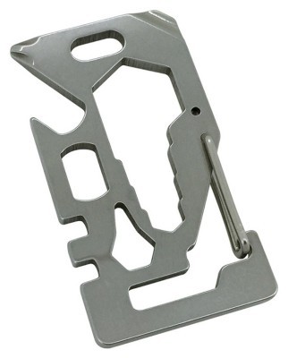 Munkees 2503 брелок-мультинструмент SS Card Tool steel
