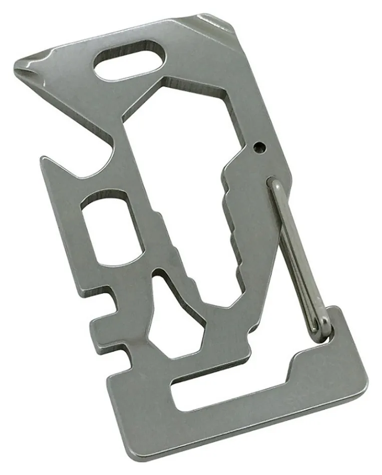 Munkees 2503 брелок-мультінструмент SS Card Tool steel (2503-ST)