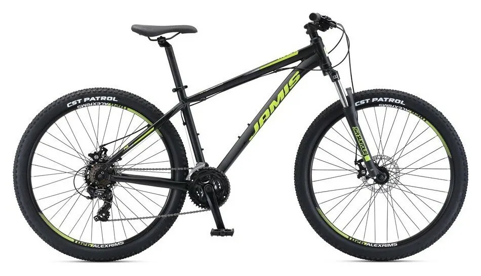 Велосипед гірський Jamis TRAIL X A2 27,5″ 19″ Ano black (03-2760BK) (19" Чорний)