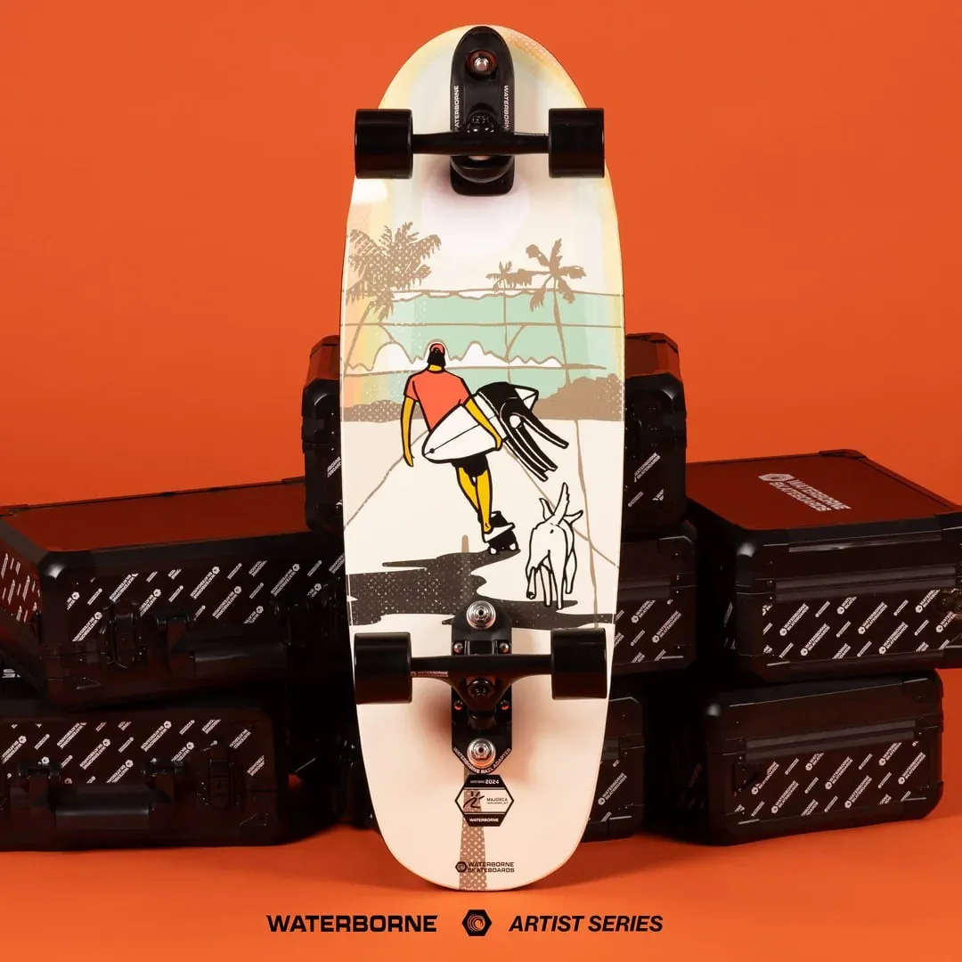 WATERBORNE COMPLETE ArtistSeries Surf Skate 32" серфскейт - INFINITE ROADS (WATERBORNE COMPLETE ArtistSeries Surf Skate 32" серфскейт - INFINITE ROADS)