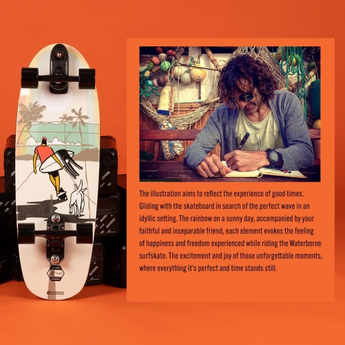 WATERBORNE COMPLETE ArtistSeries Surf Skate 32