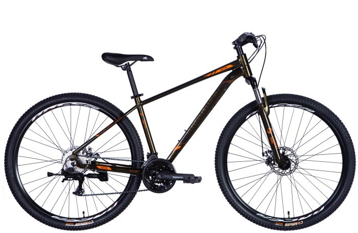 Велосипед AL 29" Discovery BASTION DD CS рама-17" коричневий 2025, укр, укр