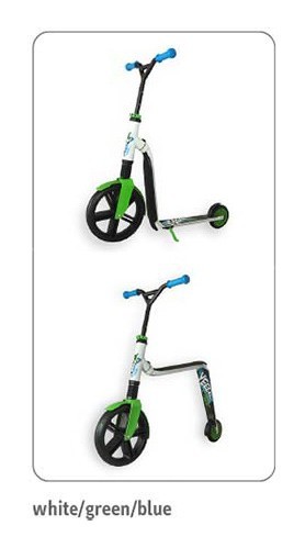 Самокат трансформер Scoot and Ride Highway gangster White/Green/Blue, укр, укр