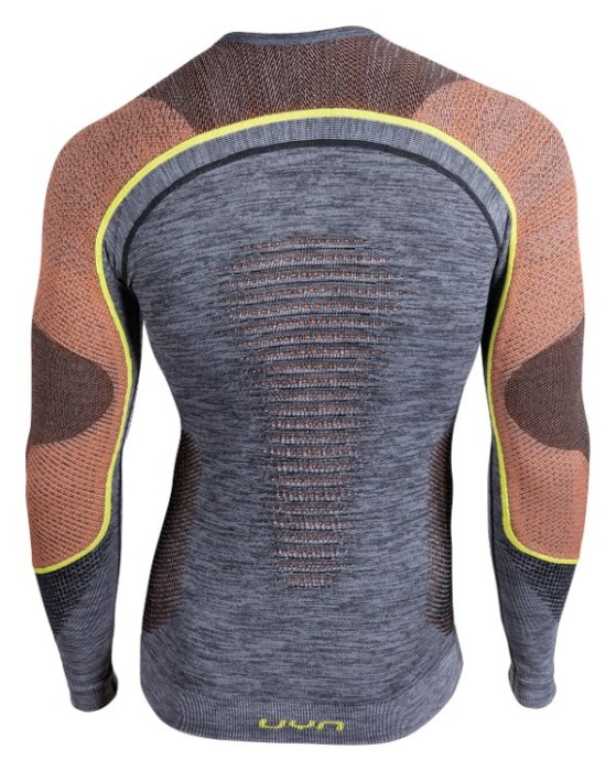 Термофутболка UYN ( U100015 ) AMBITYON UW SHIRT LG_SL. MELANGE 2022