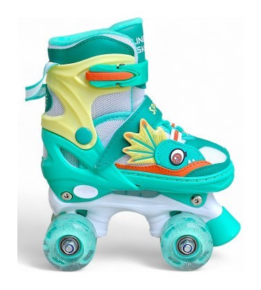 Детские раздвижные ролики квады Dino Sport 182 S 31-34, M 35-38