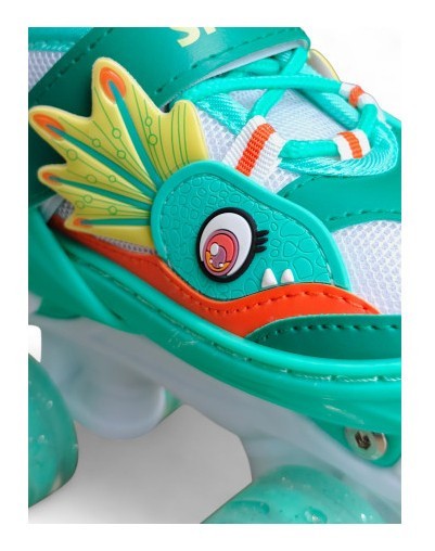 Детские раздвижные ролики квады Dino Sport 182 S 31-34, M 35-38