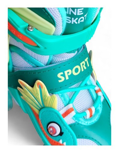 Детские раздвижные ролики квады Dino Sport 182 S 31-34, M 35-38