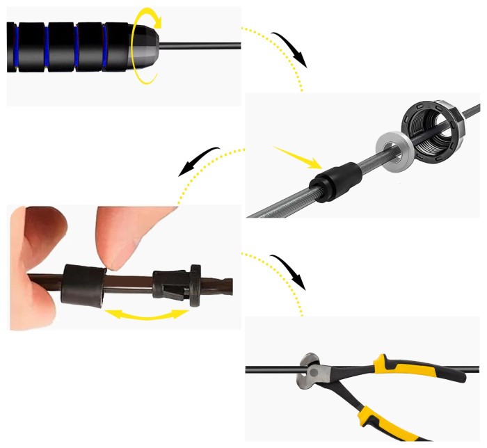 Скакалка скоростная для кроссфита Cornix Speed Rope Classic XR-0147 Black/Blue