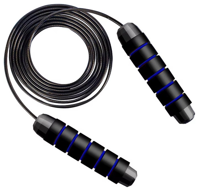 Скакалка скоростная для кроссфита Cornix Speed Rope Classic XR-0147 Black/Blue