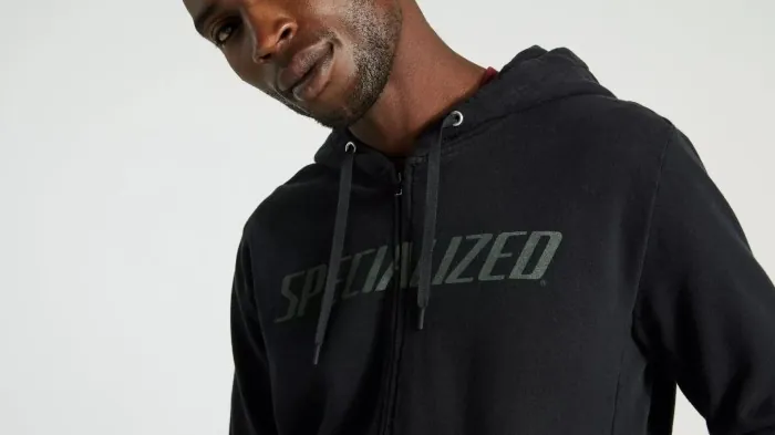 Толстовка Specialized LEGACY WORDMARK ZIP-UP HOODIE 2024