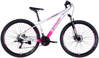 Велосипед AL 29" SPACE MERCURY DD FR рама-16" бело-розовый 2025