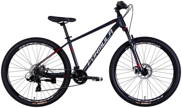 Велосипед AL 27.5" Formula THOR DD CS рама-16" темно-сірий зі сріблястим 2025, укр