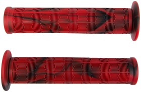 Грипсы 138мм BC-GR6407 для BMX красный с черным.