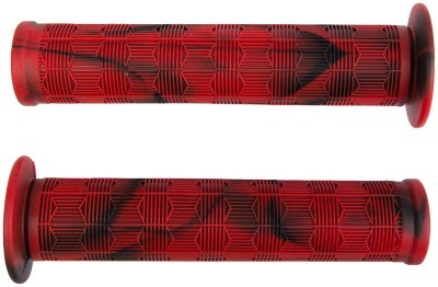 Грипсы 138мм BC-GR6407 для BMX красный с черным.