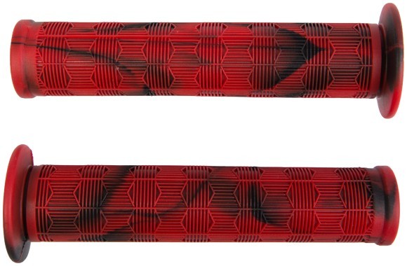 Грипсы 138мм BC-GR6407 для BMX красный с черным.