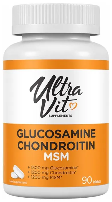 Ultravit Glucosamine Chondroitin MSM - 90 tabs