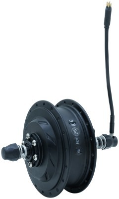 Мотор 26-29&quot; редукторний 330 об/хв 48B 500Вт передній 36H . 150мм 12G чорний з лого GP G104F