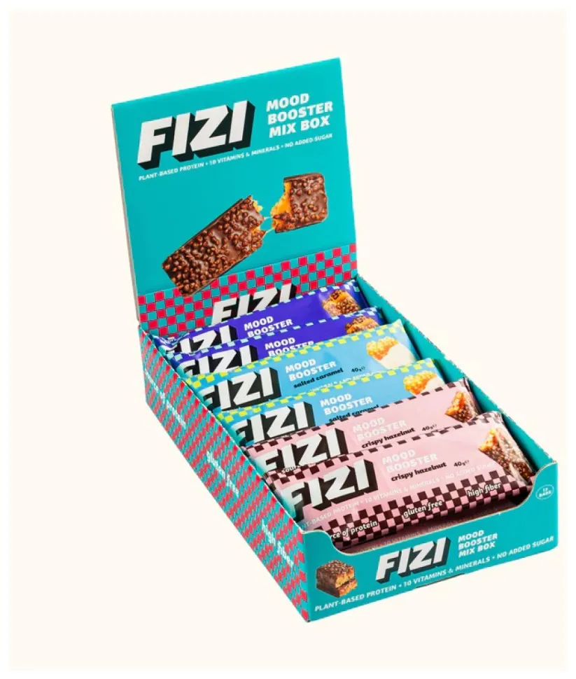 Fizi Mood Booster - 12x40g Mix Box