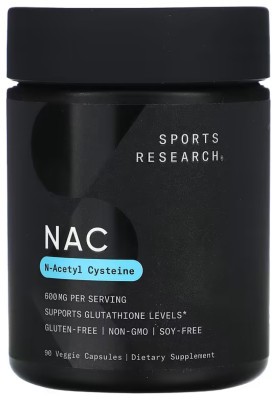 NAC - N-Acetyl-L-Cysteine 600mg - 90 vcaps