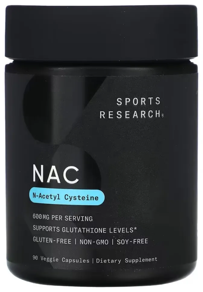 NAC - N-Acetyl-L-Cysteine 600mg - 90 vcaps (DSN_2023-10-5041)