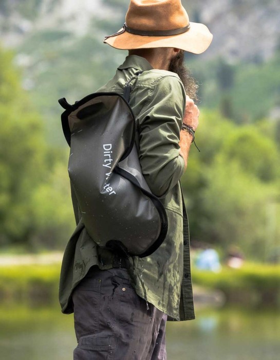 Фильтр для воды LifeStraw Peak Gravity, 8 л, Dark Mountain Gray