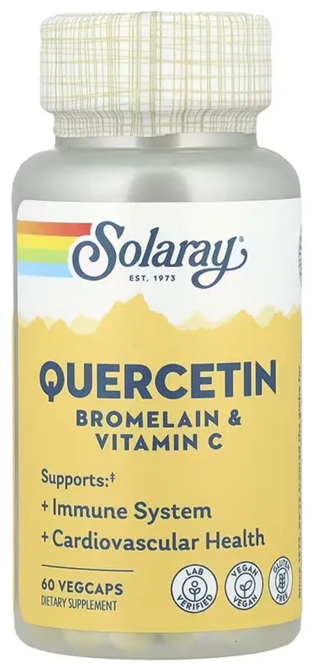 Quercetin Bromelain & Vitamin C - 60 vcaps (DSN_2023-10-6745)