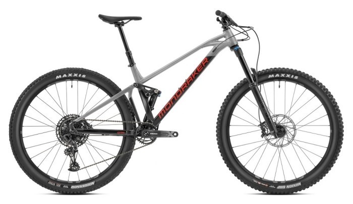 Велосипед MONDRAKER FOXY 29" TM, Black / Nimbus Grey / Flame Red (2023/2024)