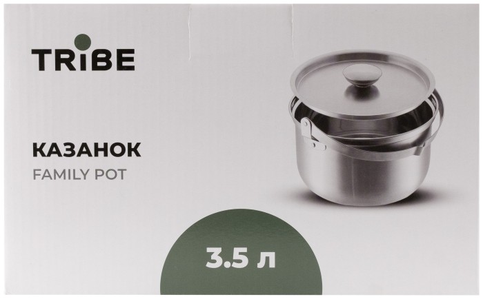 Казанок Tribe Family Pot 3,5 л сталевий T-FH-0005-metal, укр, укр
