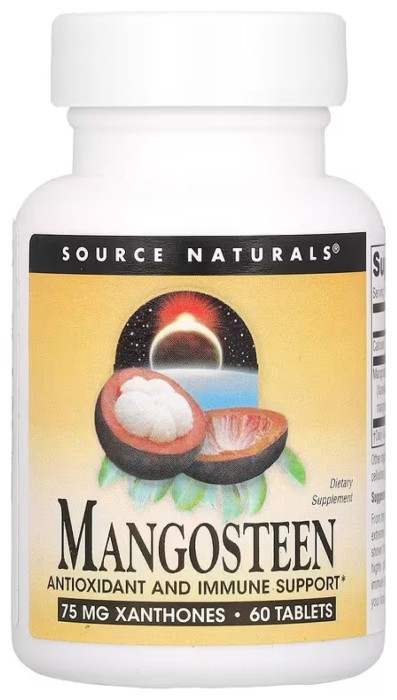 Mangosteen 75mg - 60 tabs (Поврежденная этикетка)