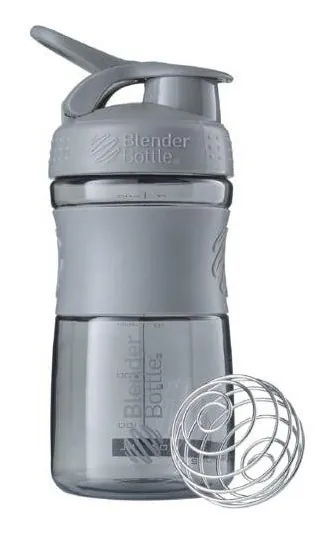 Шейкер спортивний (пляшка) BlenderBottle SportMixer Flip 20oz/590ml Grey