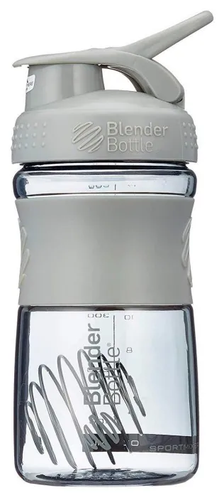 Шейкер спортивний (пляшка) BlenderBottle SportMixer Flip 20oz/590ml Grey