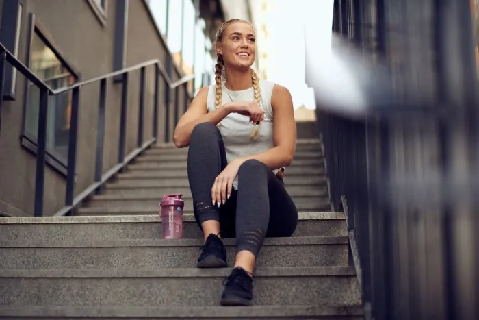 Шейкер спортивний SmartShake Original2GO One 800ml Deep Rose (Pink)