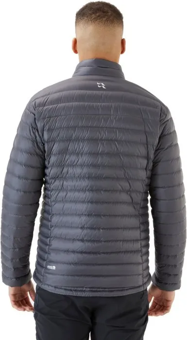 Чоловічий легкий пуховик Rab Microlight Jacket, Graphene