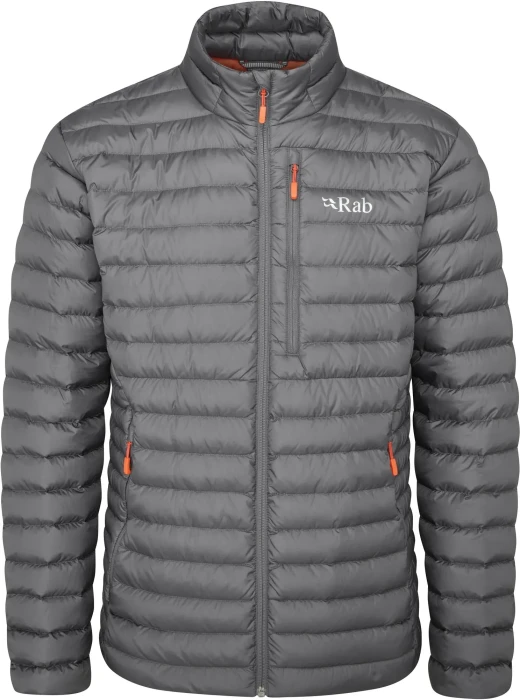 Чоловічий легкий пуховик Rab Microlight Jacket, Graphene