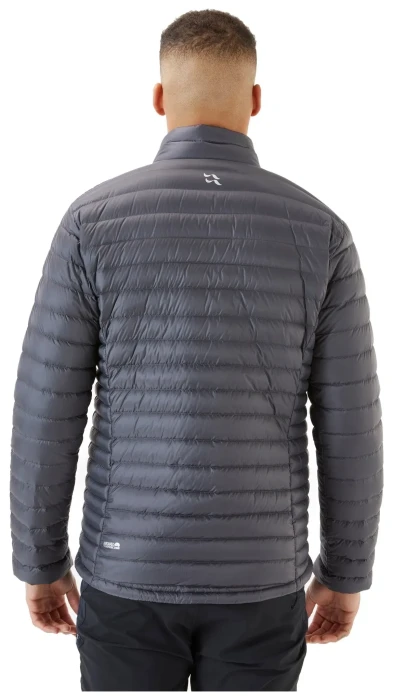 Чоловічий легкий пуховик Rab Microlight Jacket, Graphene