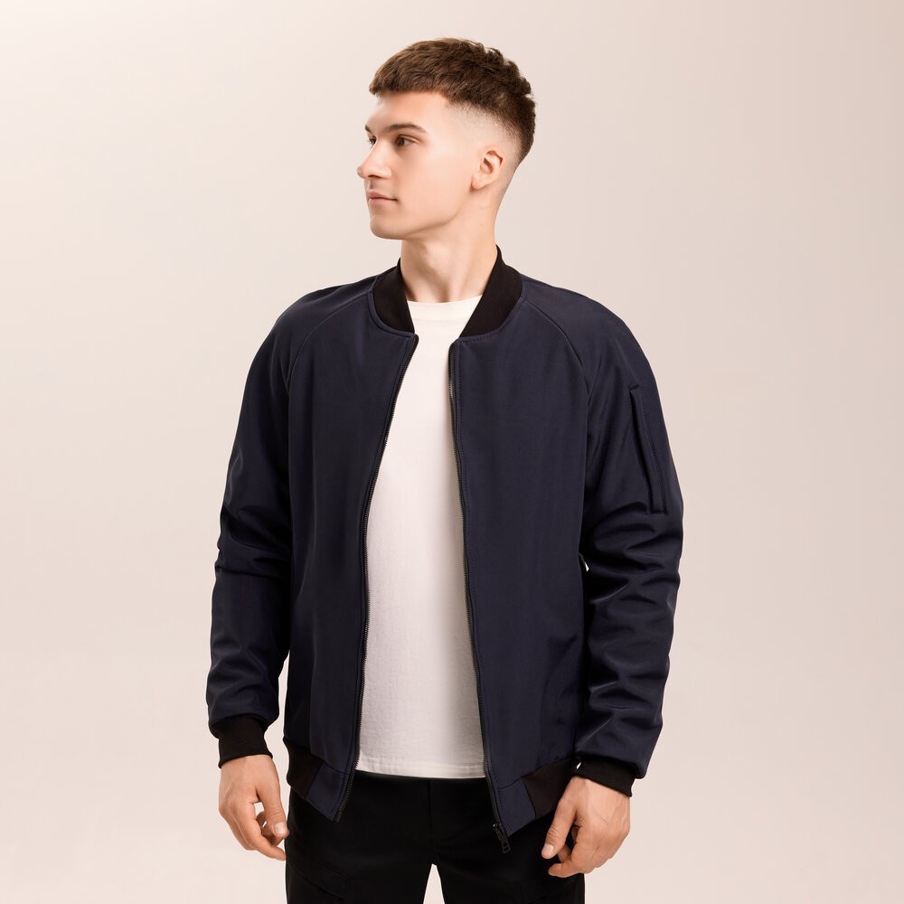 Бомбер Pobedov Thunder Темно-синій XL OWbb3 167XLdb, укр, укр