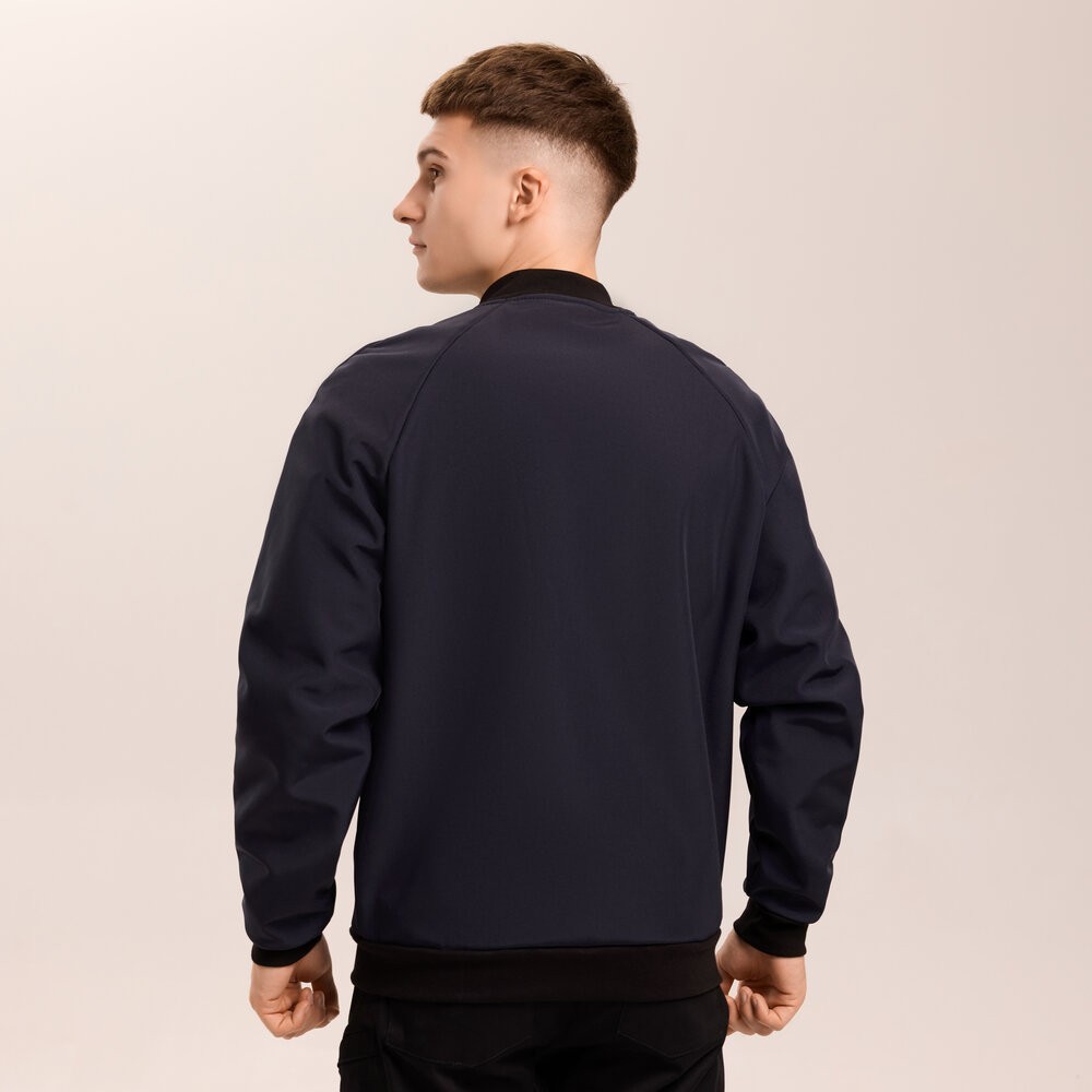 Бомбер Pobedov Thunder Темно-синій XL OWbb3 167XLdb, укр, укр